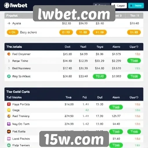 Comparativo de odds entre lwbet.com e concorrentes